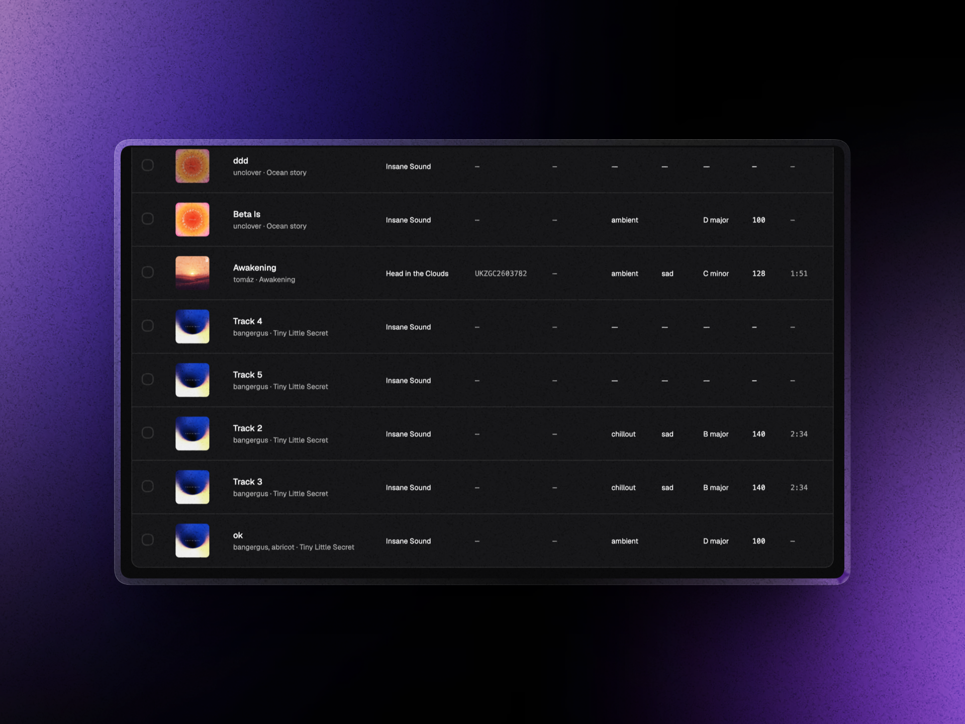 Manage and browse your catalog
